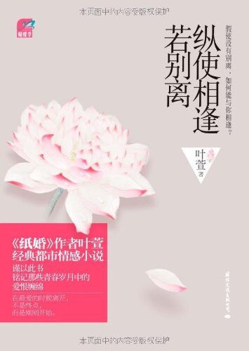 《纵使相逢若别离：完整版》作者：叶萱