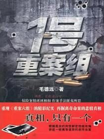 《1号重案组》作者:毛德远