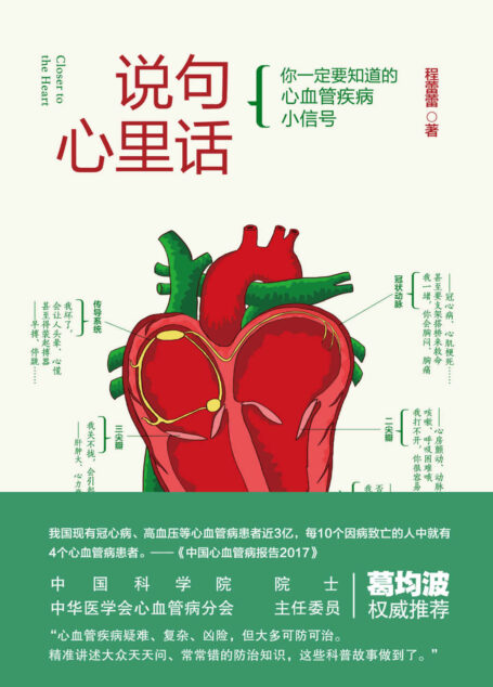 说句心里话(复旦大学医学博士程蕾蕾,用行医20余年行业经验,通俗易懂的语言,告诉你心血管疾病信号、防治的科普知识)