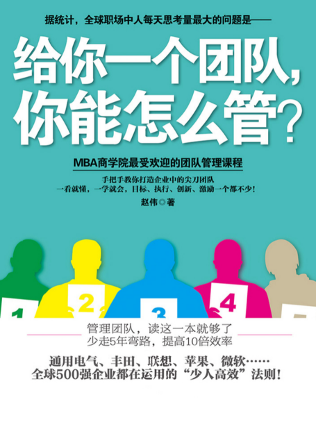 给你一个团队，你能怎么管？