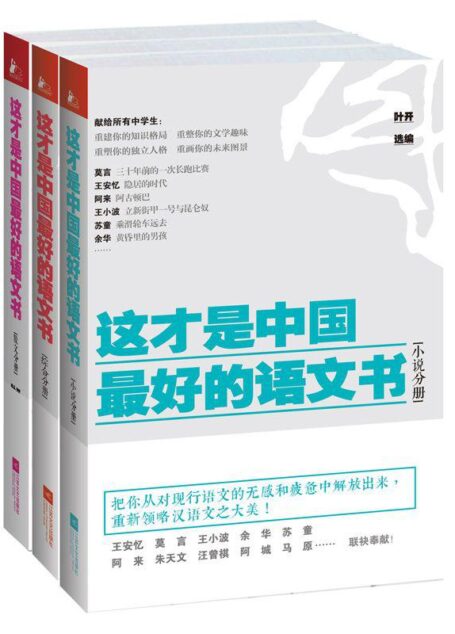 这才是中国最好的语文书(套装三册)综合分册&小说分册&散文分册