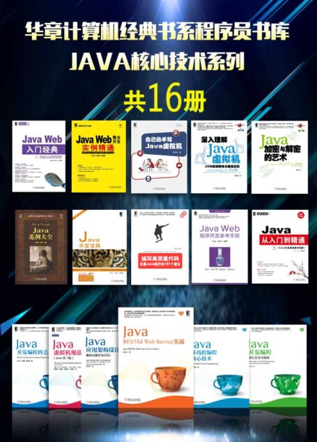 华章计算机经典书系程序员书库：JAVA核心技术系列（共16册）