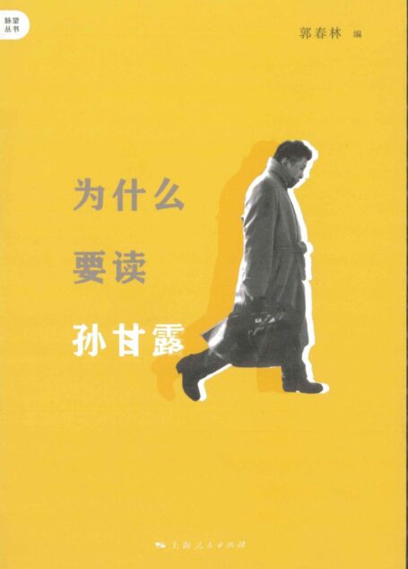 为什么要读孙甘露 (脉望丛书)