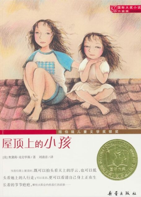 屋顶上的小孩