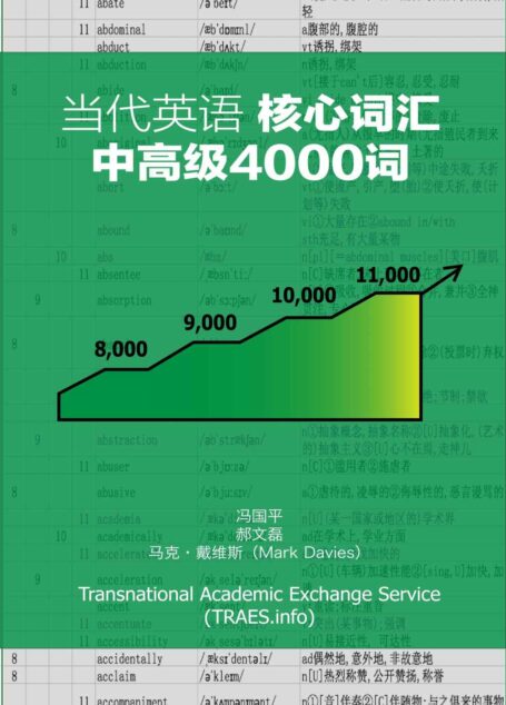 当代英语核心词汇:中高级4000词