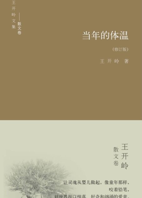 当年的体温 (王开岭文集•散文卷)