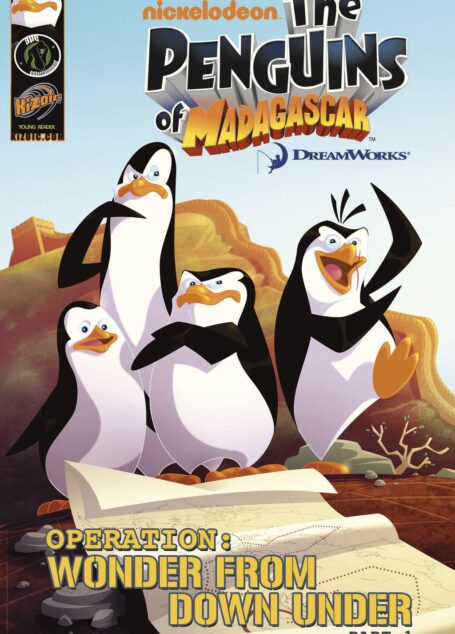 马达加斯加 Penguins of Madagascar: Wonder from Down Under Part 1(英文版) (BookDNA漫画绘本书系)