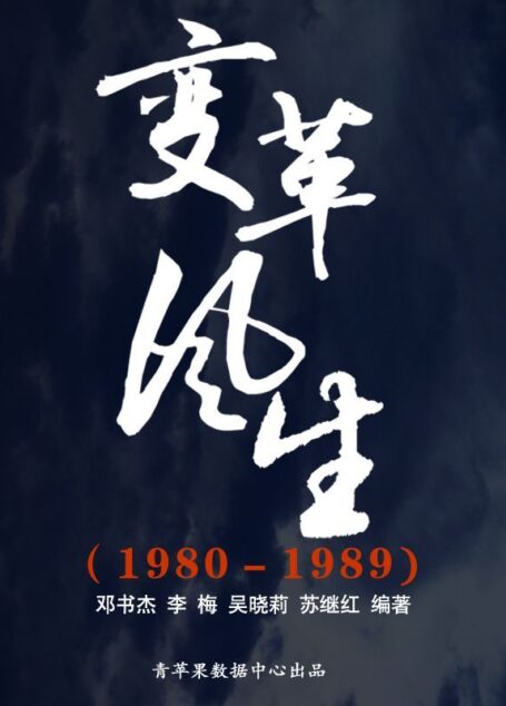 变革风生(1980-1989) (中国历史大事详解丛书)