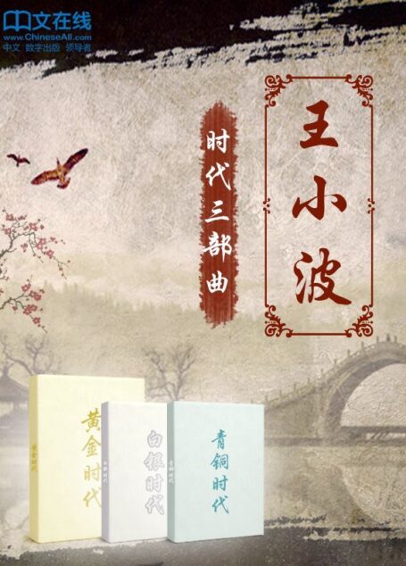 王小波小说精编:黄金时代+白银时代+青铜时代(套装共3册)