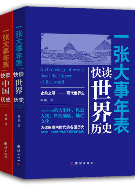 一张大事年表:快读全球历史(套装共2册)(图文注释典藏版)(快速串联全球历史)(历史学习不可错过的优质读物)