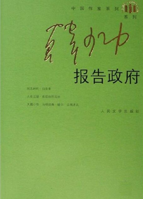报告政府 (中国作家系列·韩少功系列)