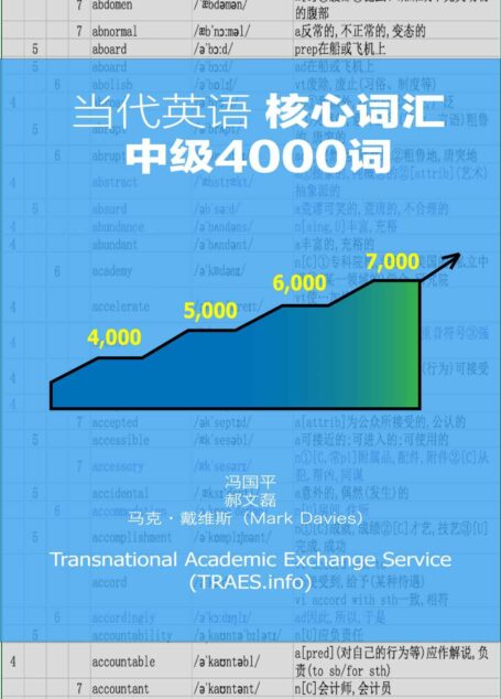 当代英语核心词汇:中级4000词
