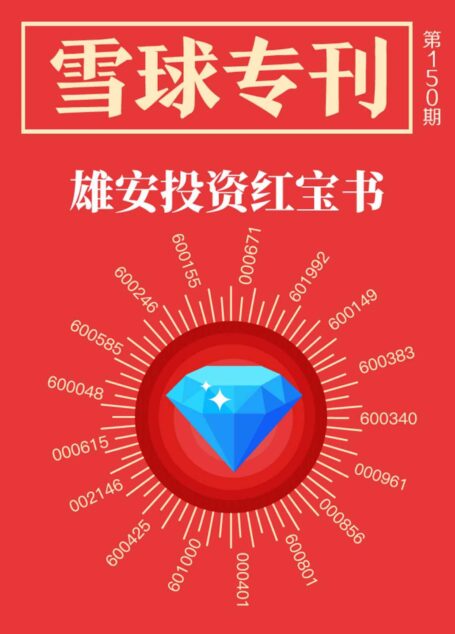 雪球专刊150期——雄安投资红宝书