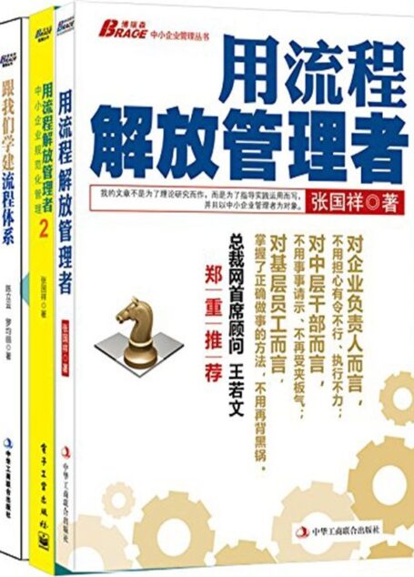 企业流程管理:用流程解放管理者+用流程解放管理者2+跟我们学建流程体系(套装共3册)