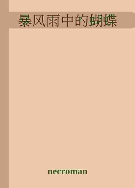 暴风雨中的蝴蝶
