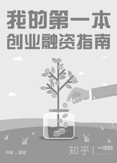 我的第一本创业融资指南(知乎 青锐吴斌 作品) (知乎「一小时」系列)