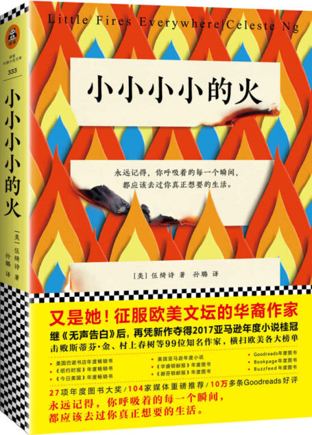 小小小小的火(《无声告白》作者重磅新作，2017美国年度小说桂冠！）