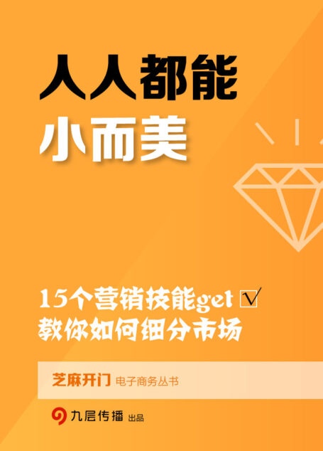 人人都能小而美：15个营销技能get√，教你如何细分市场（芝麻开门电子商务丛书）