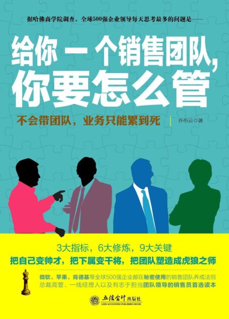 给你一个销售团队,你要怎么管 (去梯言系列)