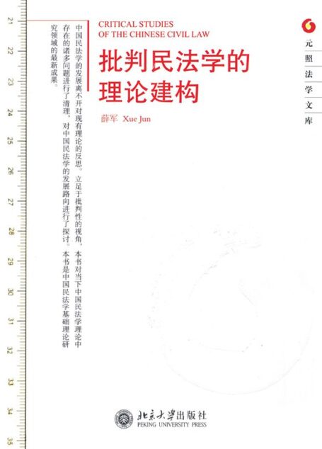 批判民法学的理论建构 (元照法学文库)