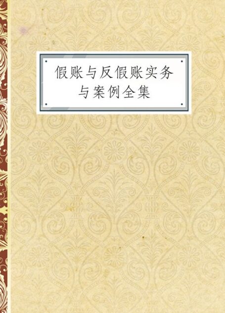 假账与反假账实务与案例全集