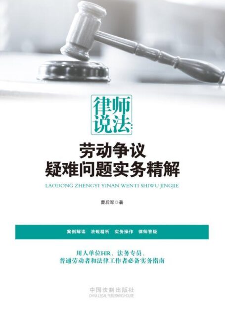 律师说法:劳动争议疑难问题实务精解
