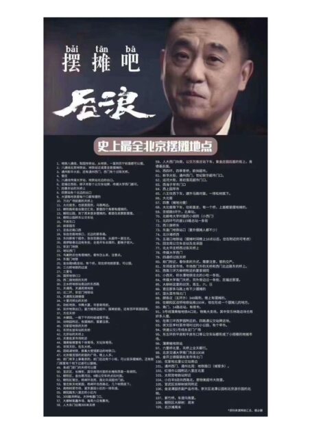 摆摊吧,后浪!北京最全摆摊地点一览