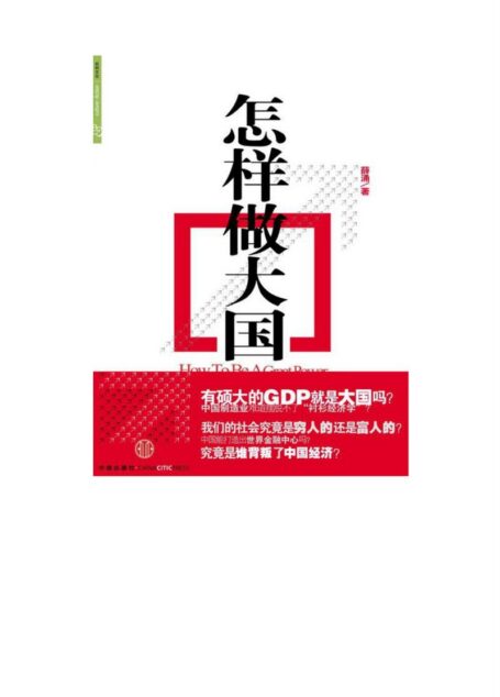 《怎样做大国》
