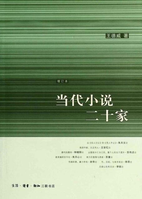 当代小说二十家（增订本） (当代批评)