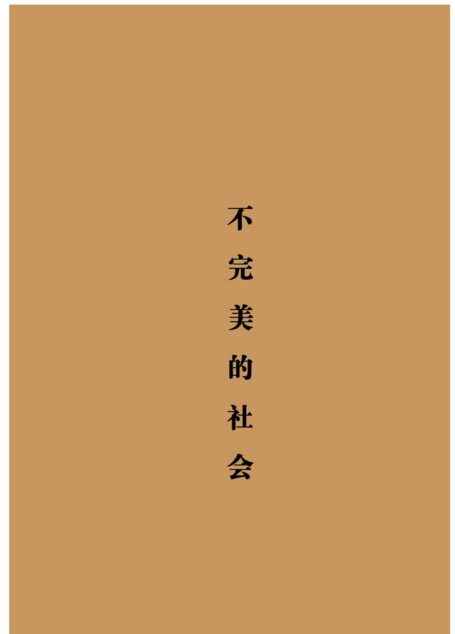 不完美的社会