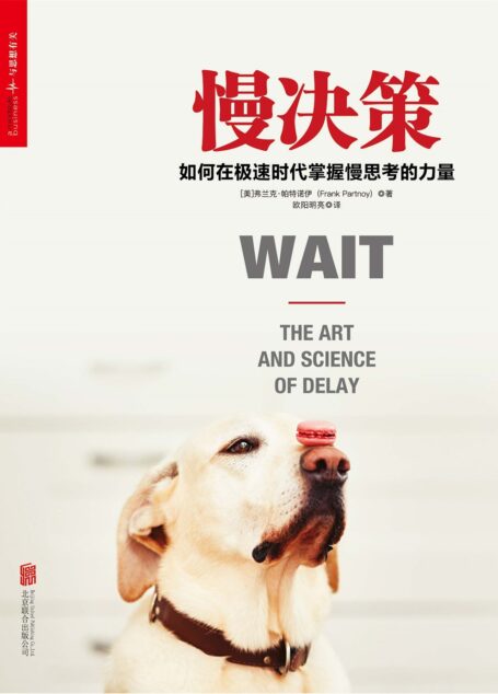 慢决策:如何在极速时代掌握慢思考的力量
