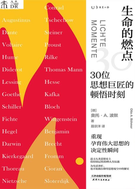 生命的燃点:30位思想巨匠的顿悟时刻(重现柏拉图、但丁、歌德、黑格尔、达尔文、尼采、伏尔泰等巨匠孕育伟大思想的决定性瞬间) (未读·思想家)