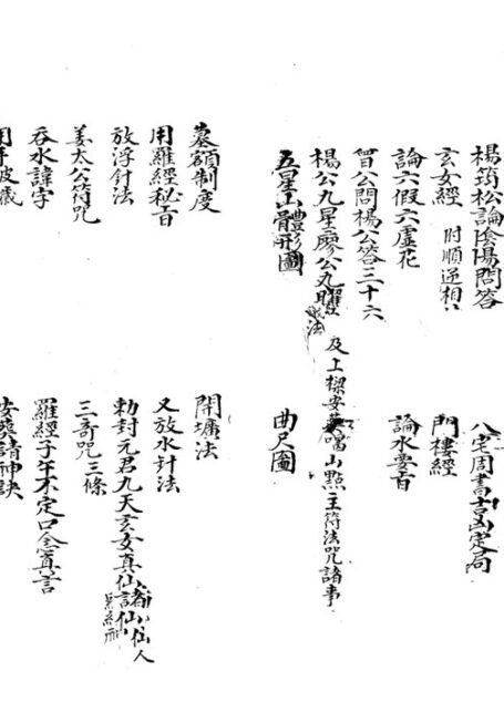 民间手抄地理大要