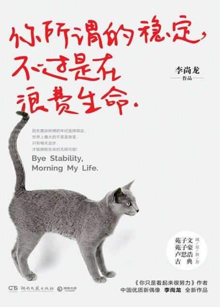 你所謂的穩定,不過是在浪費生命(作者李尚龍,中國優質新偶像,首部作品上市不到半年狂銷100萬冊。書名曾引起億萬網友熱議,書中多篇網絡爆文,刺痛人心。)