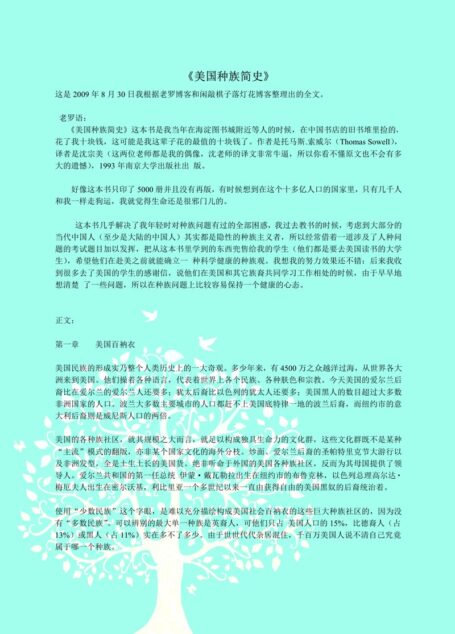 美国种族简史
