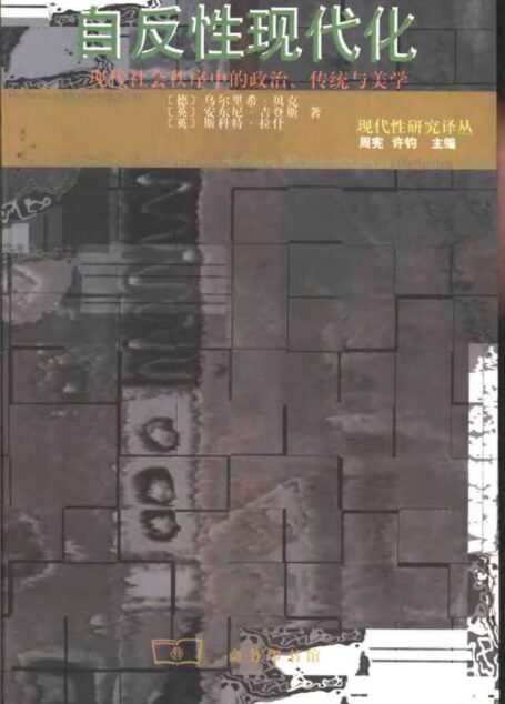 现代性研究译丛 自反性现代化:现代社会秩序中的政治、传统与美学(吉登斯)
