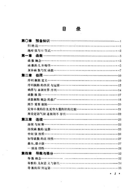 数学分析习题集