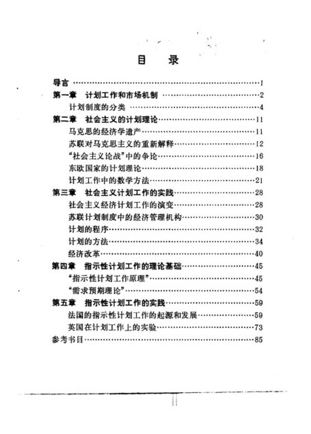 计划经济学