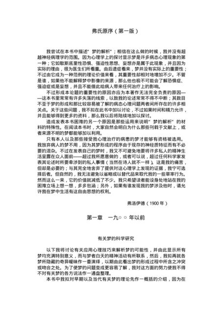夢的解析