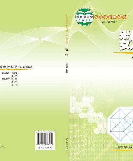 电子教材-初中(五•四学制)-数学-鲁教版-八年级-义务教育教科书(五•四学制)·数学八年级上册