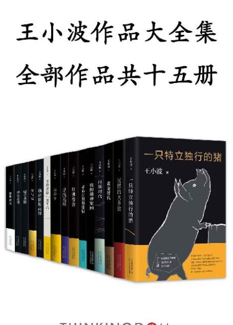 王小波作品大全集(15册)(李银河老师亲自校勘全稿,影响几代年轻人的文学经典,无与伦比的文学!)