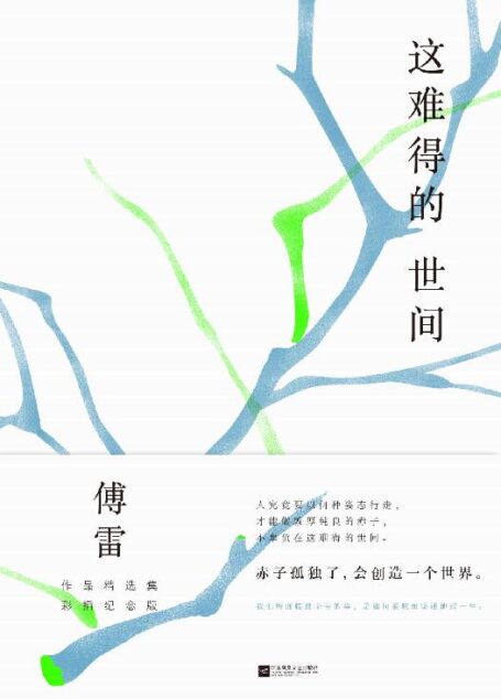 这难得的世间(傅雷作品精选集彩插纪念版)