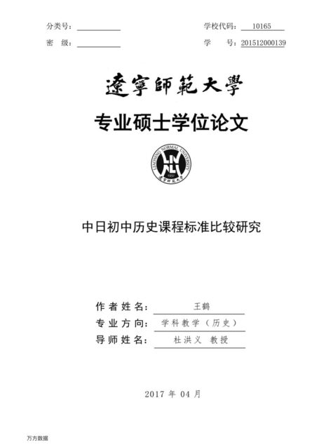 分类号: 学校代码: