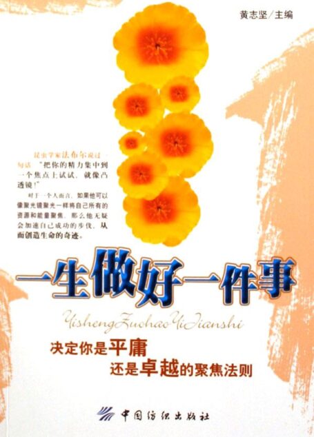 一生做好一件事