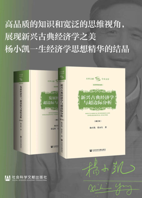 杨小凯学术文库(全两册)【杨小凯一生经济学思想精华的结晶】