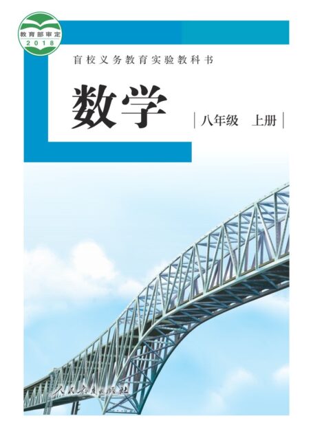 电子教材-特殊教育-盲校-初中-数学-八年级-盲校义务教育实验教科书 数学 八年级 上册(供低视力学生使用)
