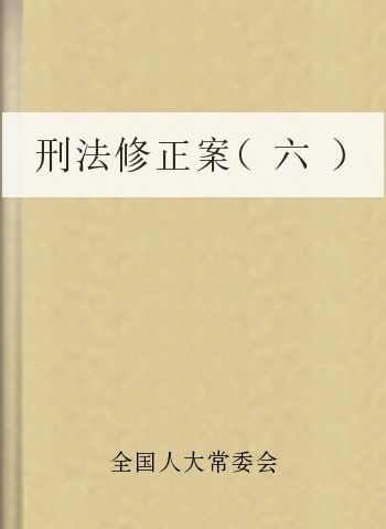 刑法修正案(六)