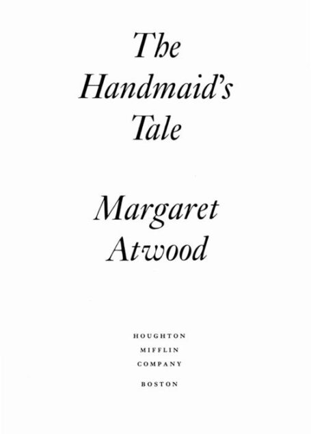 The Handmaid’s Tale
