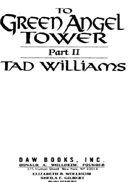 To Green Angel Tower Part 2