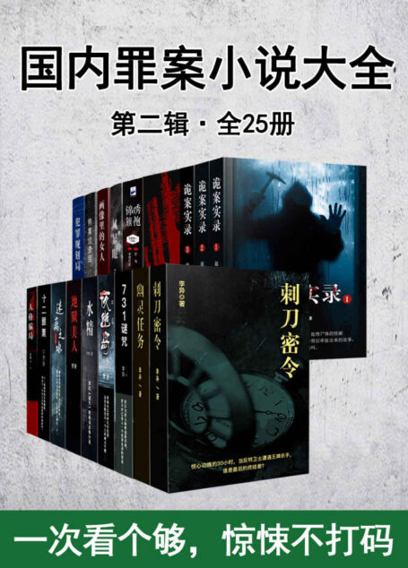 国内罪案小说大全(2)(共25册)(一次看个够,惊悚不打码!)